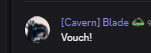 Vouch from Blade